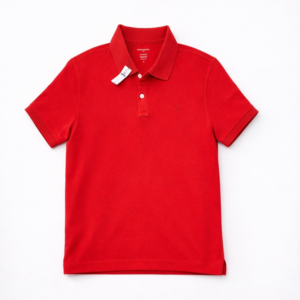 Banana Republic Vibrant Red Kids Polo